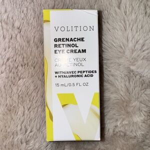 NEW Volition Grenache Retinol Eye Cream 15mL | Peptides + Hyaluronic Acid